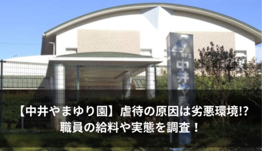 【中井やまゆり園】虐待の原因は劣悪環境!?職員の給料や実態を調査！