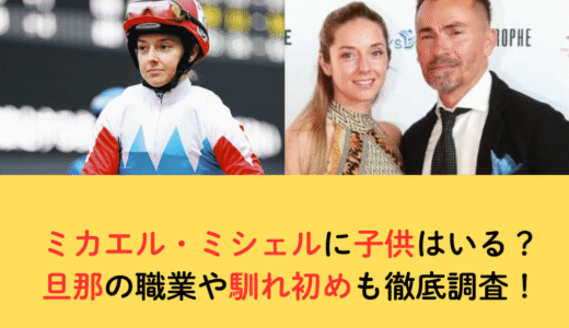 ミカエル・ミシェルに子供はいる？旦那の職業や馴れ初めも徹底調査！
